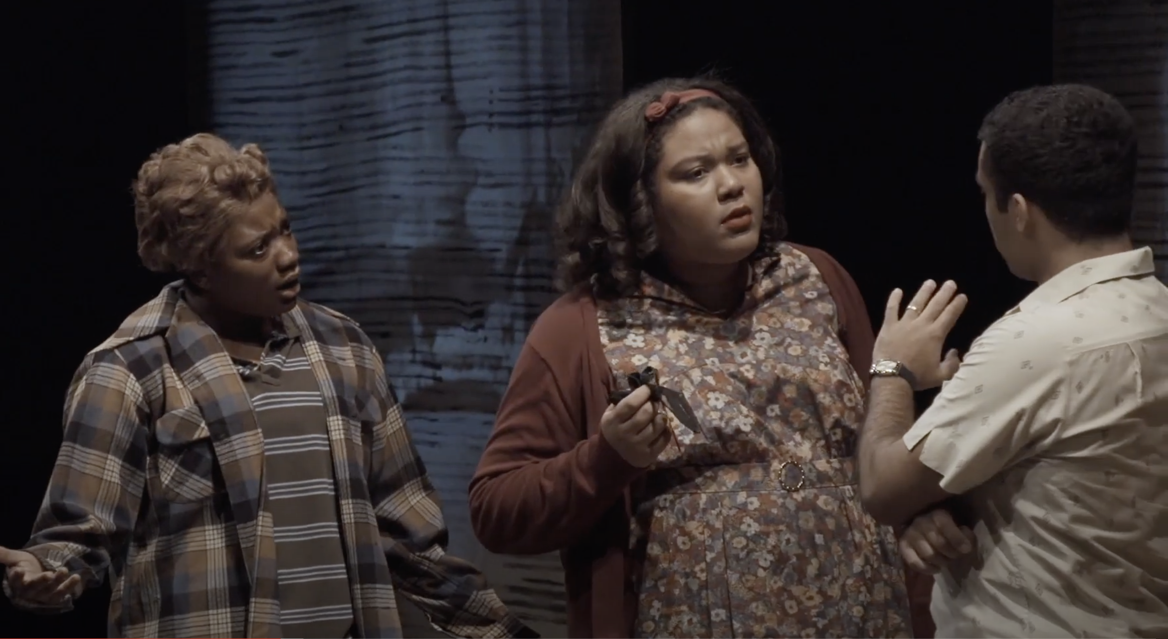 action photo from the play