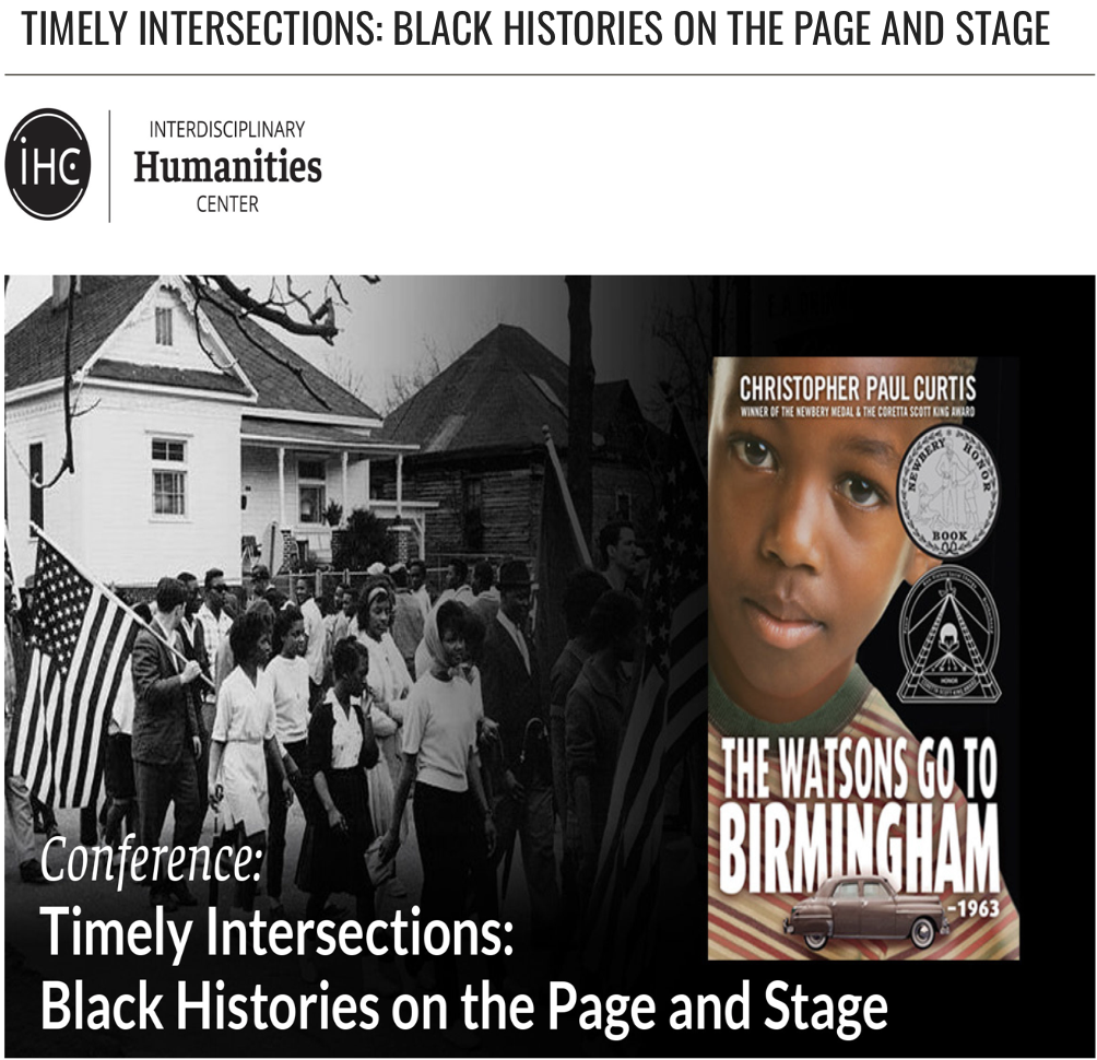 flyer for the humanities department's symposium